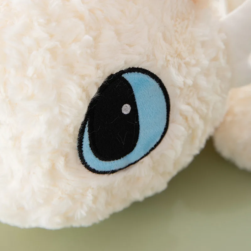 Coussin Dragon Blanc - Peluche Câline Géante en Forme de Dragon – Image 2