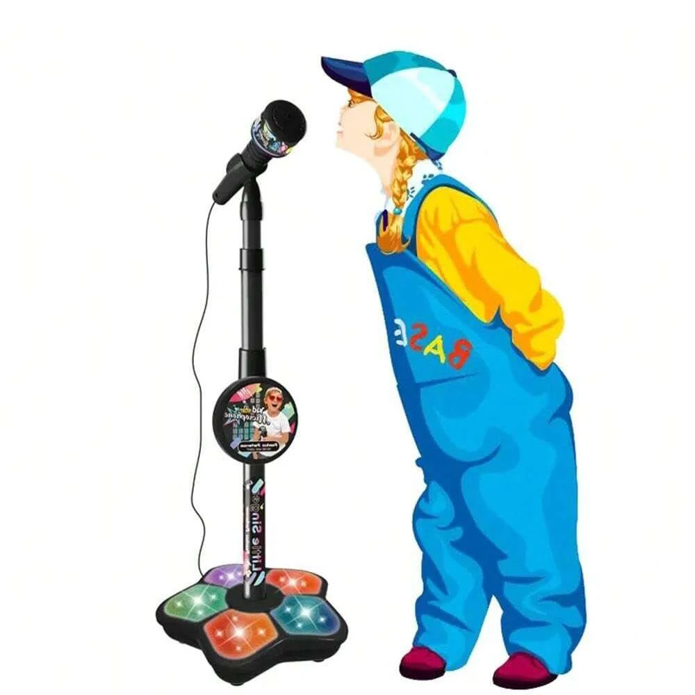 Micro Karaoké sur Pied pour Enfants – Portable et Ludique | Jouetkids – Image 4