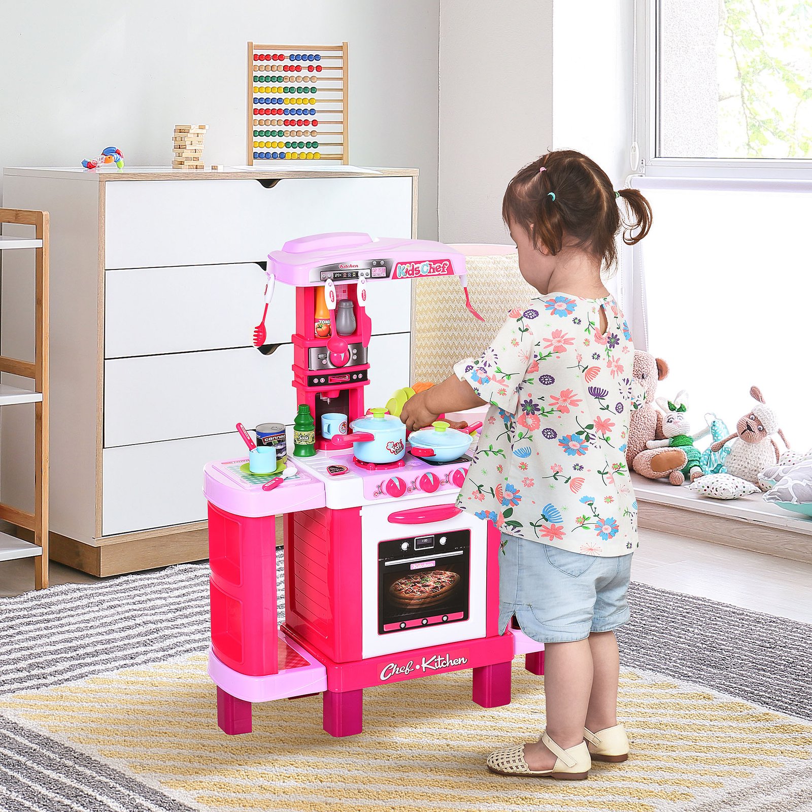 Cuisine pour Enfant avec Sons et Lumières – 38 Accessoires Inclus | Jouetkids – Image 2
