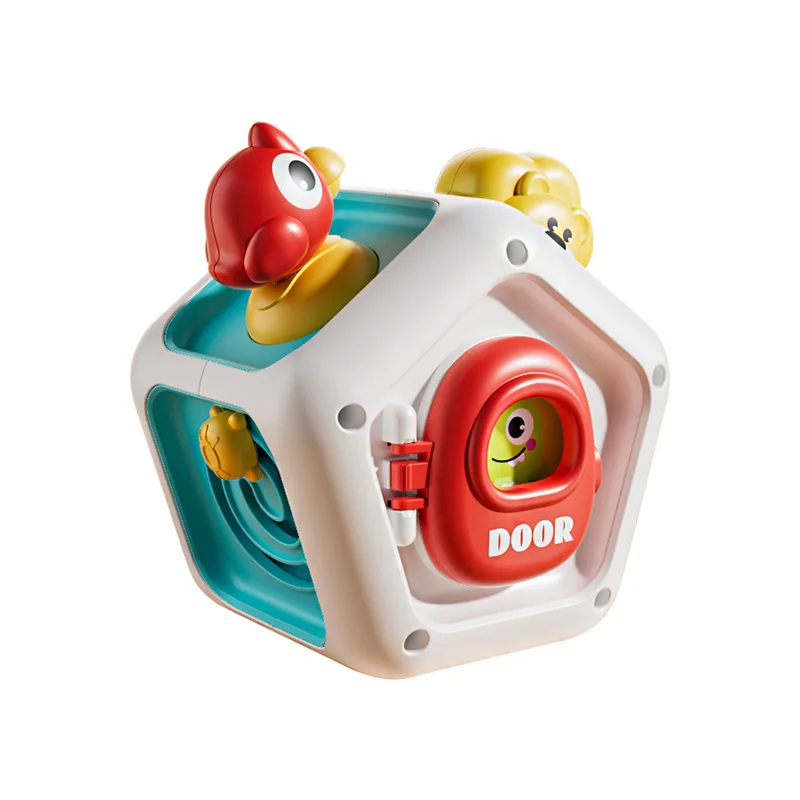 Cube d'Éveil Montessori 10 en 1 pour Tout-Petits – Jouet Sensoriel Nomade | Jouetkids – Image 6