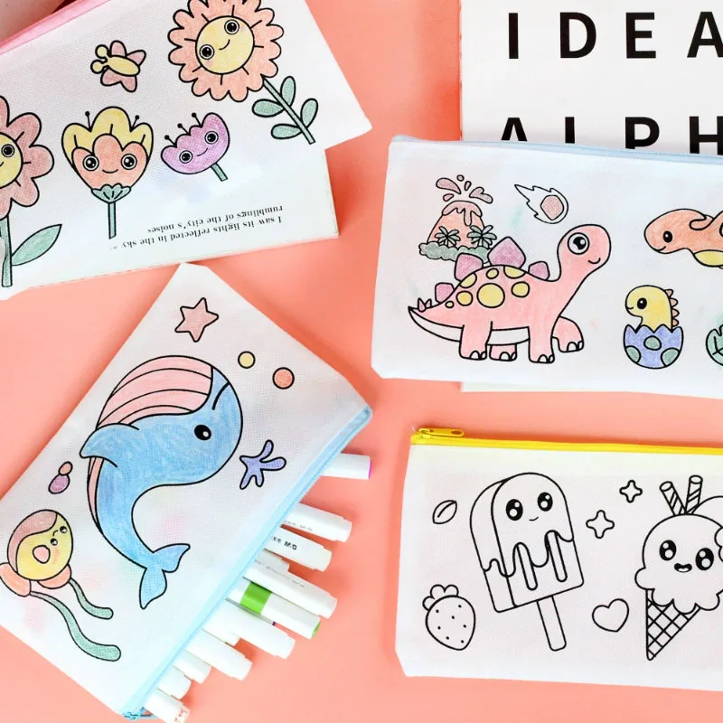 Trousse à Colorier DIY Graffiti - Pochette Créative pour Enfant à Personnaliser – Image 2