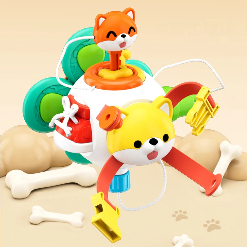 Cube d'Éveil Montessori 10 en 1 pour Tout-Petits – Jouet Sensoriel Nomade | Jouetkids – Image 5